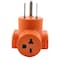 Ac Works Plug Adapter, 6-20R, 6-50P, 6-20P, 6-50P, 0 ft., Orange AD650620 - alternate 8